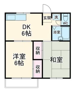 エステートピアウチダ【2階】の間取り
