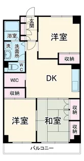 ハイム下鶴間【2階】の間取り