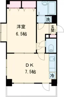 エクセル野方【4階】の間取り