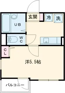 フルセイル小門町【2階】の間取り