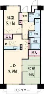 コースト・ヴィラ葛西臨海公園【6階】の間取り