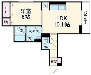 パラディーゾ湘南【3階】の間取り