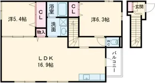 Nodo House【1階】の間取り