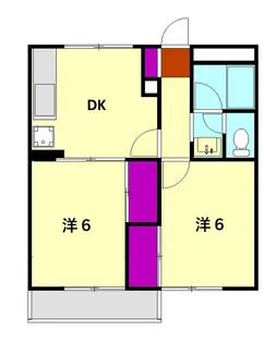 加藤マンション【305号室】の間取り
