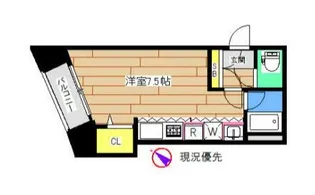 ヴォルペ【101号室】の間取り