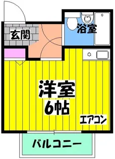 オリーブ下松【105号室】の間取り