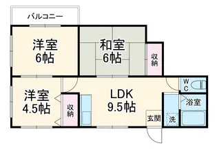 シエルビスタ【202号室】の間取り