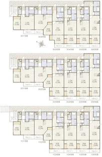 ラ・コンシェリー東千葉【1階】の間取り