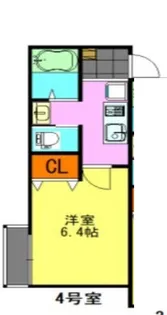 パークヒルズ蘇我【2階】の間取り