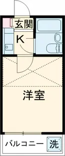 セリバシ笹塚【201号室】の間取り