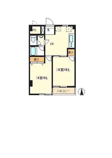 ミヤザキ興産ビル【2階】の間取り