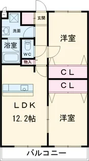 ウィステリア【2階】の間取り