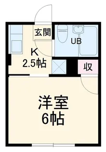 シティハイム尾崎【2階】の間取り