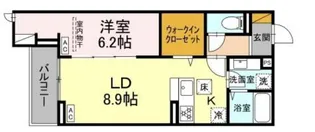 CRADLE(クレイドル)【1階】の間取り