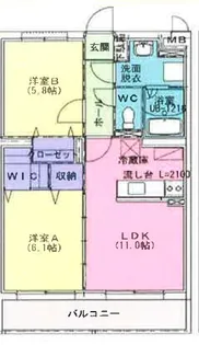 (仮称)冨里市日吉台マンション【1階】の間取り