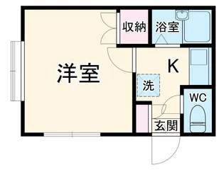 カーサⅡ【102号室】の間取り