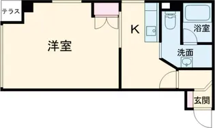 アルジェント庵【201号室】の間取り