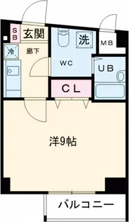 シンシティ上北沢ジーベック【3階】の間取り