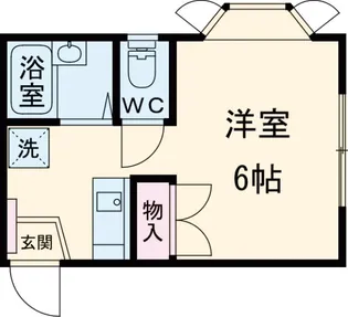モンシャトー柴崎【107号室】の間取り