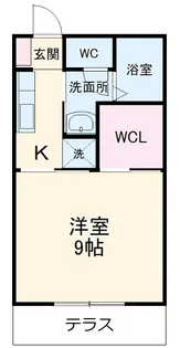 ビジュー【101号室】の間取り
