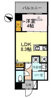 幸court tsukamoto【2階】の間取り