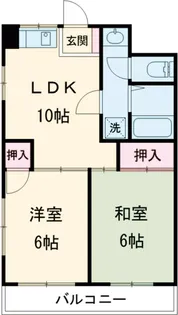 ウィングヒル・M【303号室】の間取り