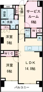 ドゥーエ早稲田【3階】の間取り