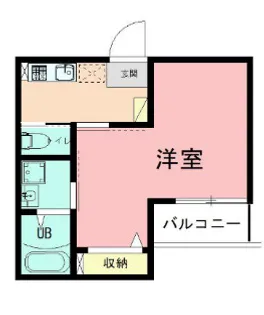 Regulus 海老名【302号室】の間取り