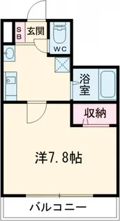 ヒューマンヒルズⅢ【211号室】の間取り