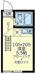 ユナイト上末吉サンロレンツォ【1階】の間取り
