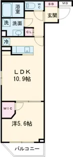 SYFORME NEXT IKEBUKURO WEST【1階】の間取り