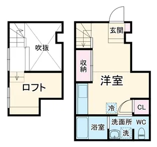 Velo SOTOYAMA(ヴェロ ソトヤマ)【1階】の間取り