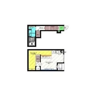 Velo SOTOYAMA【202号室】の間取り