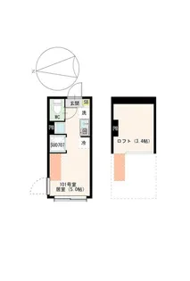 SLSG荒川町屋【2階】の間取り