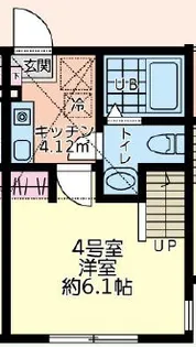 アバーロ橋本【2階】の間取り