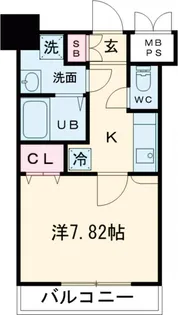 エンクレスト御供所【12階】の間取り