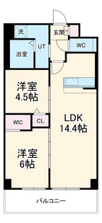 仮称)豊明寺池マンション【302号室】の間取り