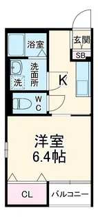 スカイルーチェ南浦和【3階】の間取り