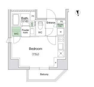 スタイリオ川崎【11階】の間取り