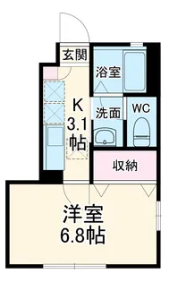 プレジール【1階】の間取り