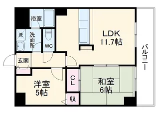 ビエラコート南浦和【4階】の間取り
