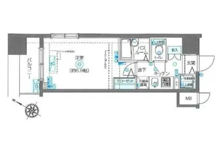 フェニックス川崎弐番館【10階】の間取り
