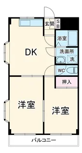 Fコート東千葉【2階】の間取り