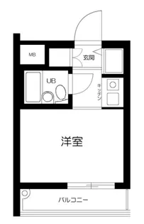 フリーダム町屋【1階】の間取り