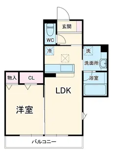 サンレガーロ久喜中央Ⅰ【1階】の間取り