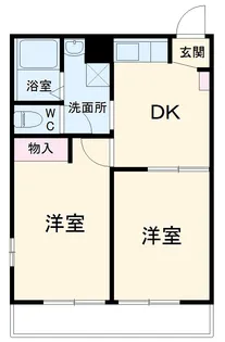 エスペランサ【0102号室】の間取り