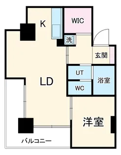 oz alloggio【4階】の間取り