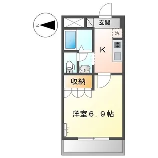 ブルージュ【2階】の間取り