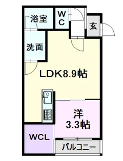FAMILY STAGE烏森【1階】の間取り