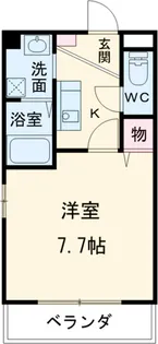 グランドール名駅【1階】の間取り